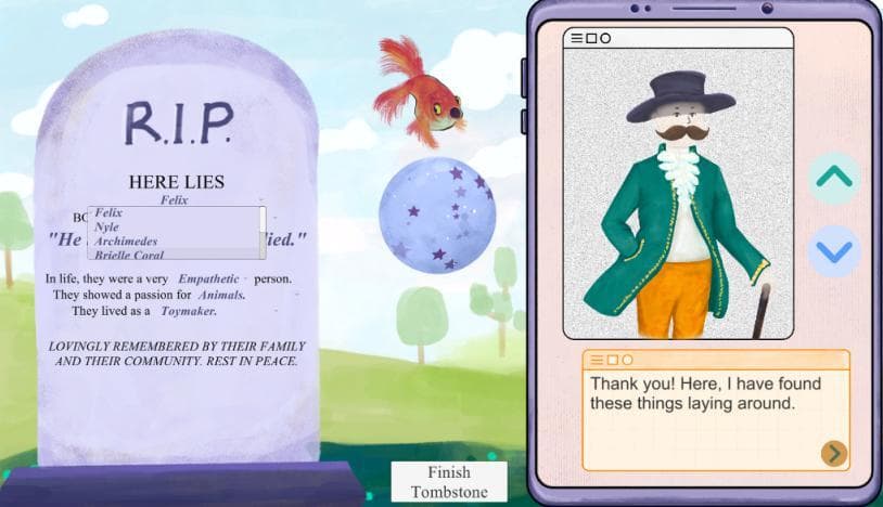 Epitaph (itch) (PlutoniumGames, KumashovComposer, angients) screenshot 4