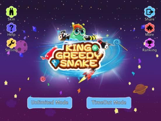 King Greedy Snake screenshot 2