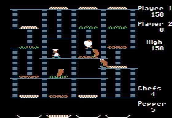 BurgerTime (1982) screenshot 3