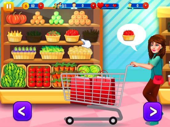 Supermarket Girl Cash Register screenshot 2