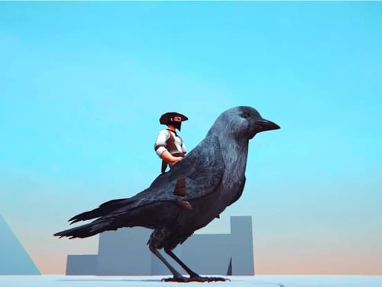 Raven Crow Flight Simulator 3d screenshot 3