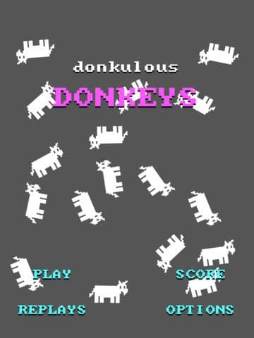 donkulous DONKEYS - more ridonkulous than flappy screenshot 2