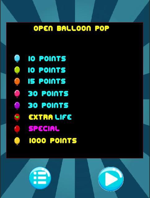 Open Balloon Pop screenshot 4