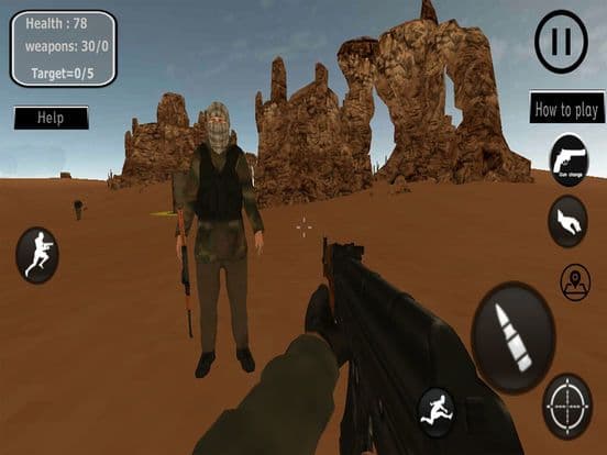jungle commando Shooter War screenshot 4