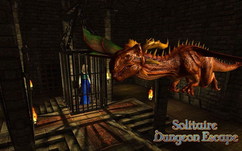 Solitaire Dungeon Escape screenshot 2