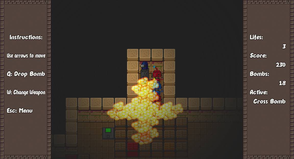 Robo Tomb, Ludum Dare 40 Edition screenshot 5