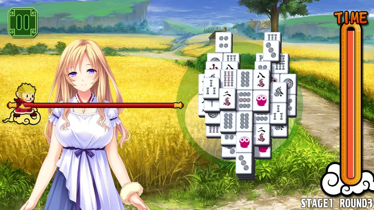 Pretty Girls Mahjong Solitaire [GREEN] screenshot 6