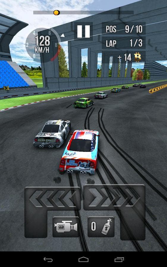 Thumb Car Racing screenshot 2