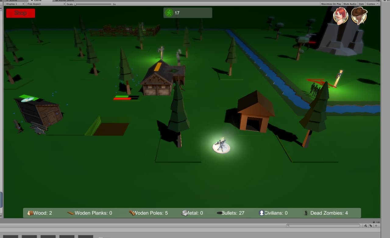 Zombie Survival (concept) screenshot 2