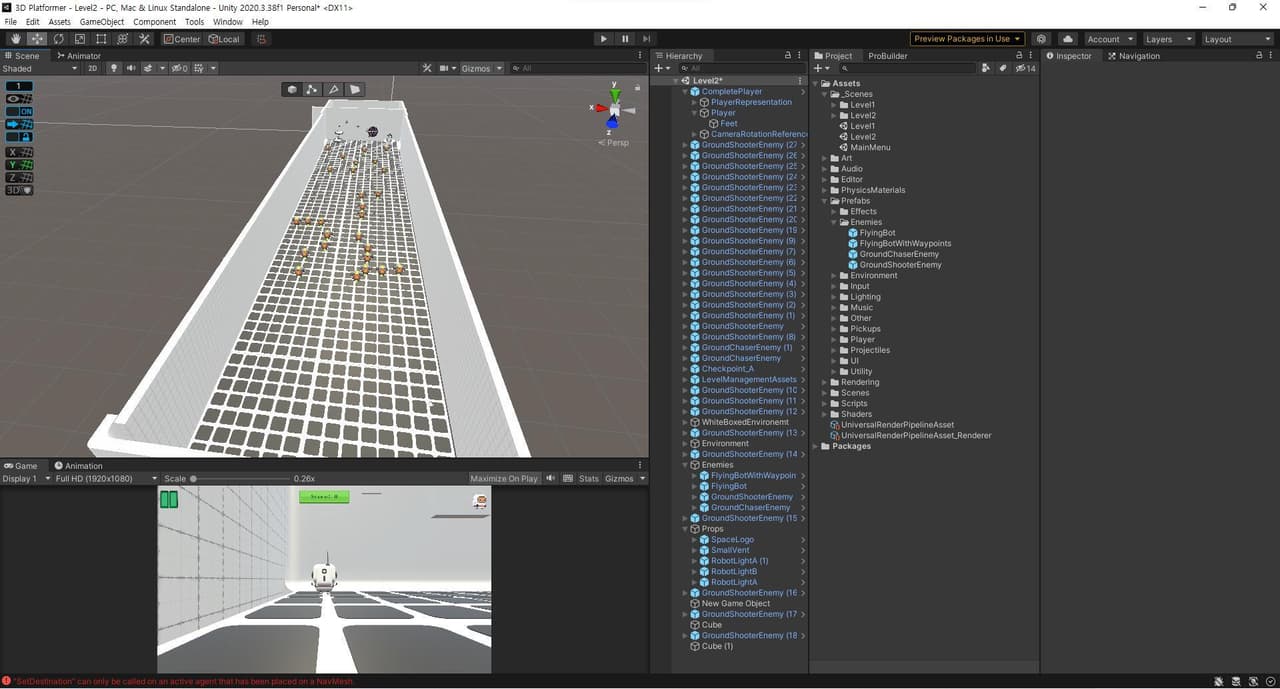 3DPlatformerFinal screenshot 2