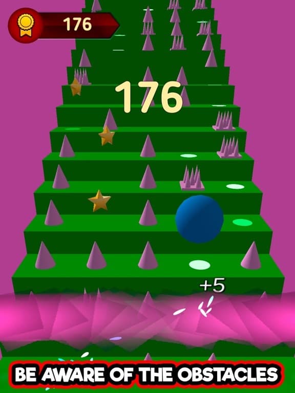 Stairs Jump Ball - Funny Race screenshot 4