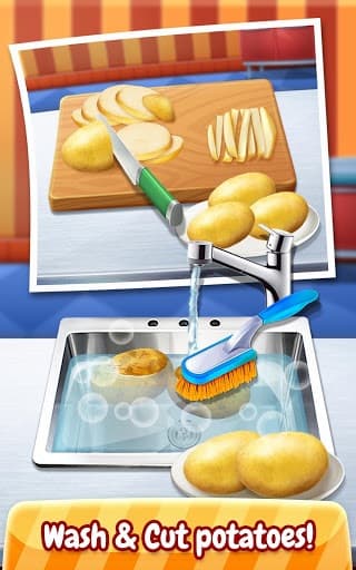 Fast Food - French Fries Maker screenshot 2