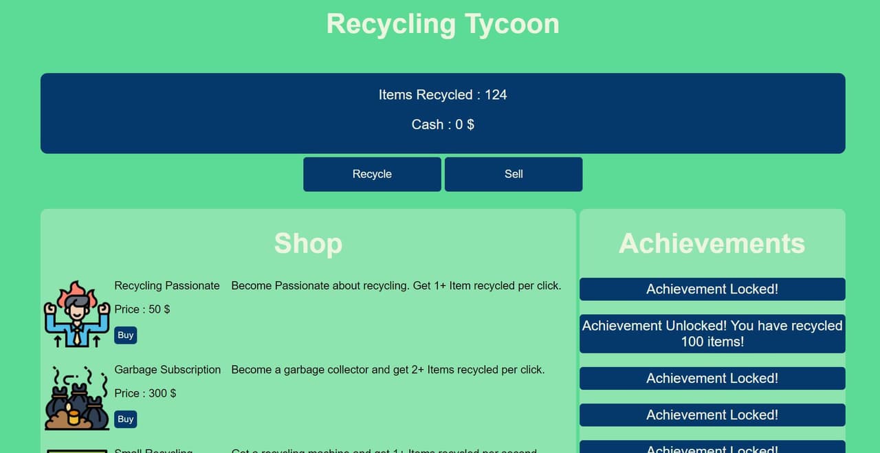 Recycling Tycoon screenshot 3
