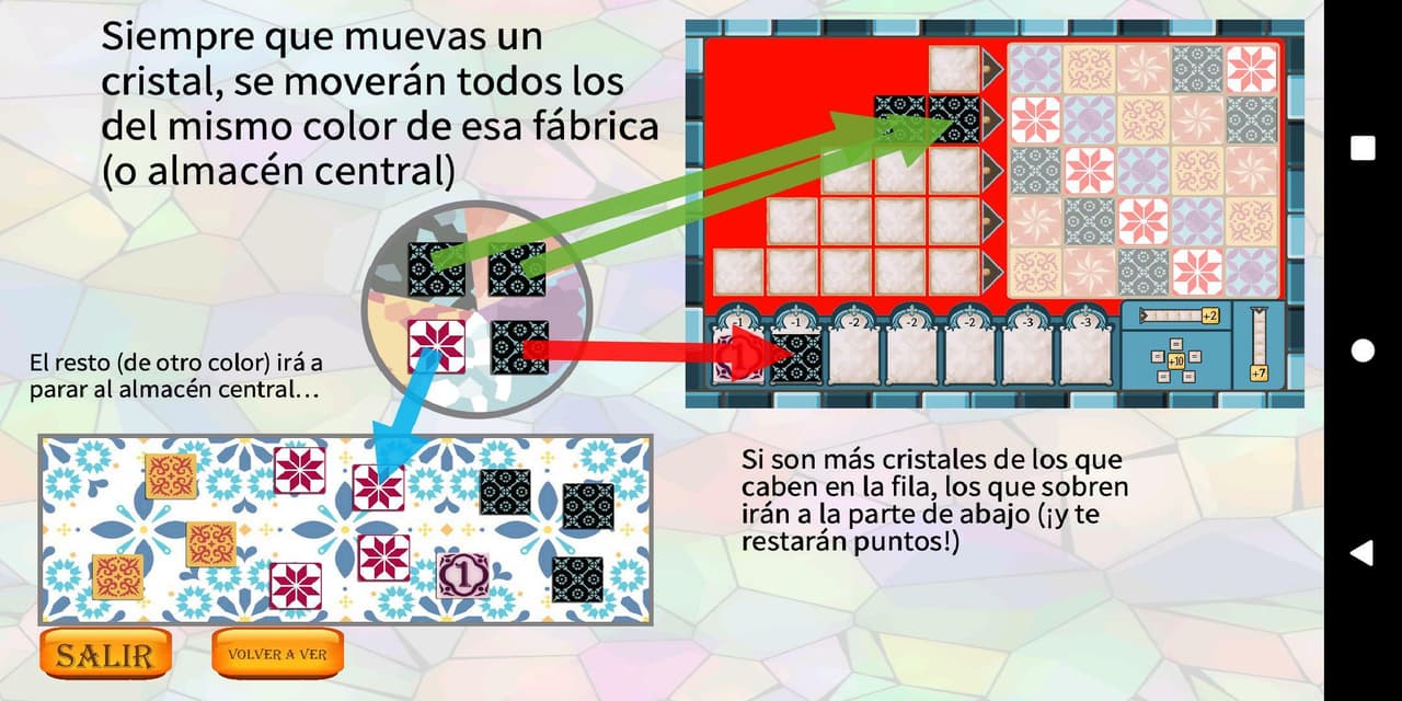 Cristales Juego de Mesa screenshot 2