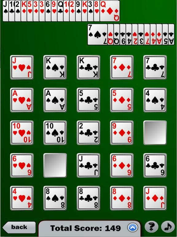 Poker Patience screenshot 2