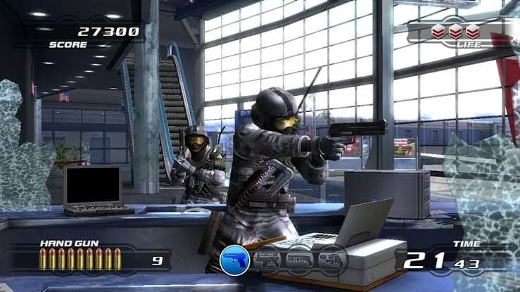 Time Crisis 4 (2007) screenshot 3