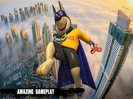 Flying Dog Hero Crime City