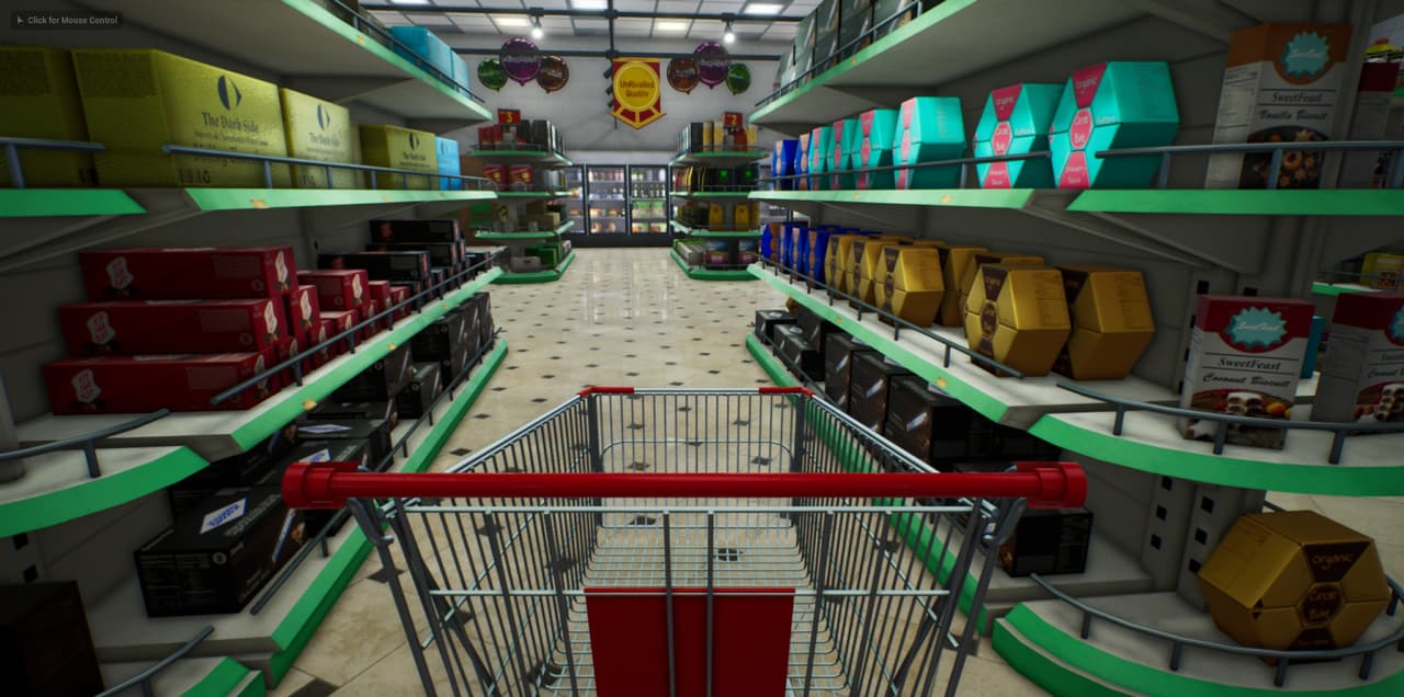Supermarket Simulator (itch) screenshot 2