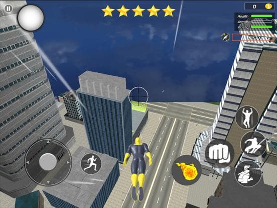 Flying Spider Hero: Crime City screenshot 3