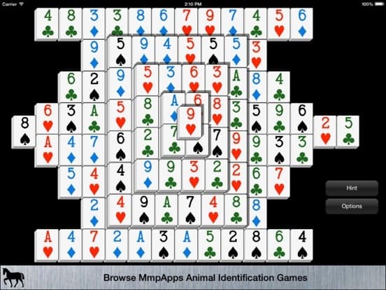 Mahjong Solitaire - Cards screenshot 2