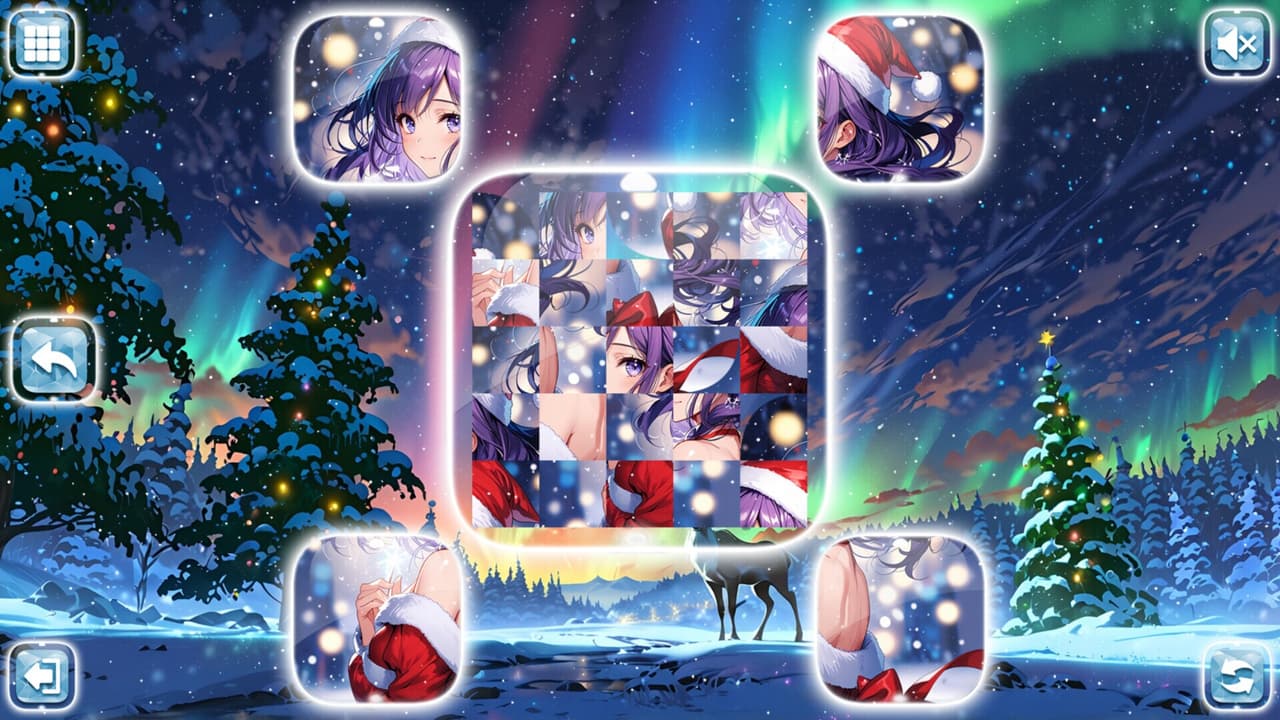 Lovely Anime Puzzle: Christmas screenshot 6