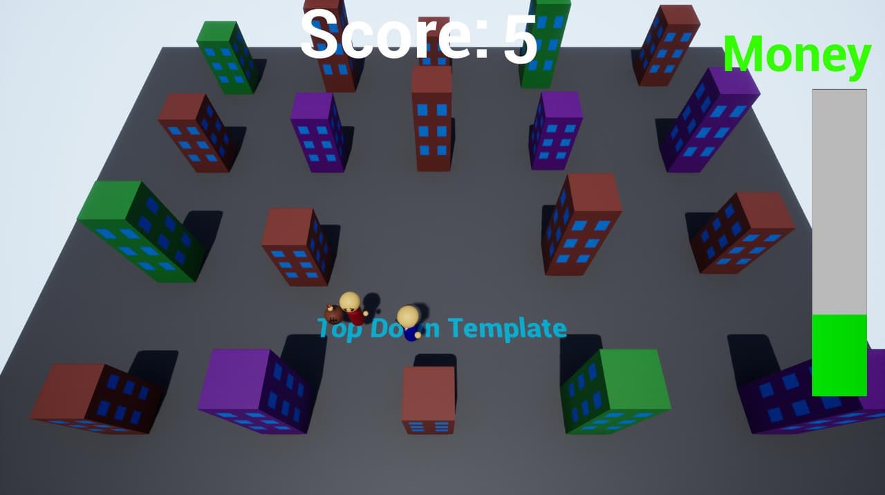 TriJam game - Tax Runner