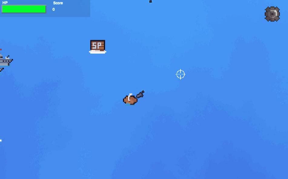 Tiny ship warfare survival mode