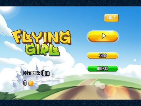Flying Girl-A puzzle game Free screenshot 5