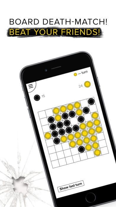 Anyplace Reversi - Othello: black & white screenshot 2