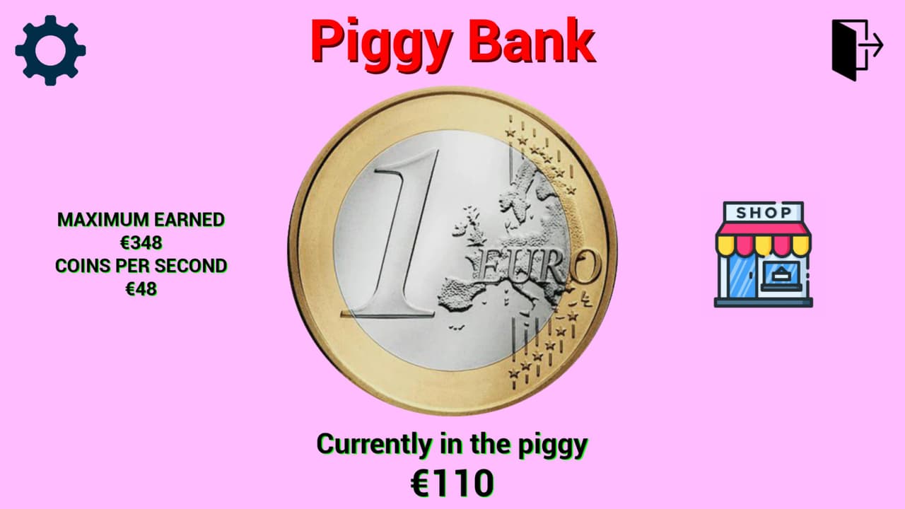 Piggy Bank - Coin Clicker 1.1 screenshot 2