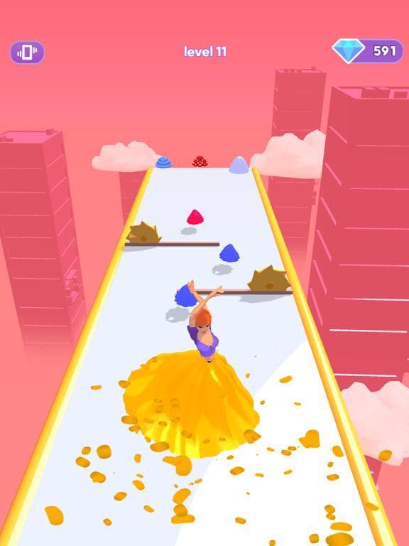 Hover Skirt: stack & dress up screenshot 4