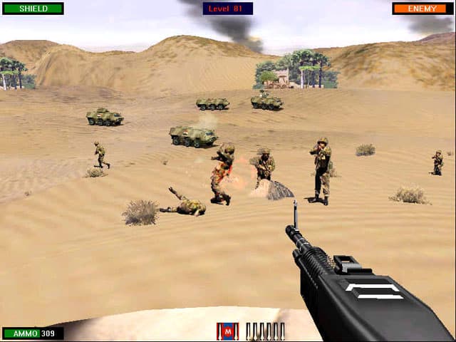 BEACH HEAD: DESERT WAR screenshot 2