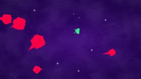 Asteroids (itch) (MrEliptik) screenshot 2