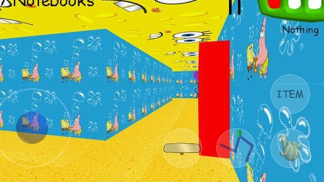 Sponge is Baldi Basic Classic Birthday Bash v1.4.3