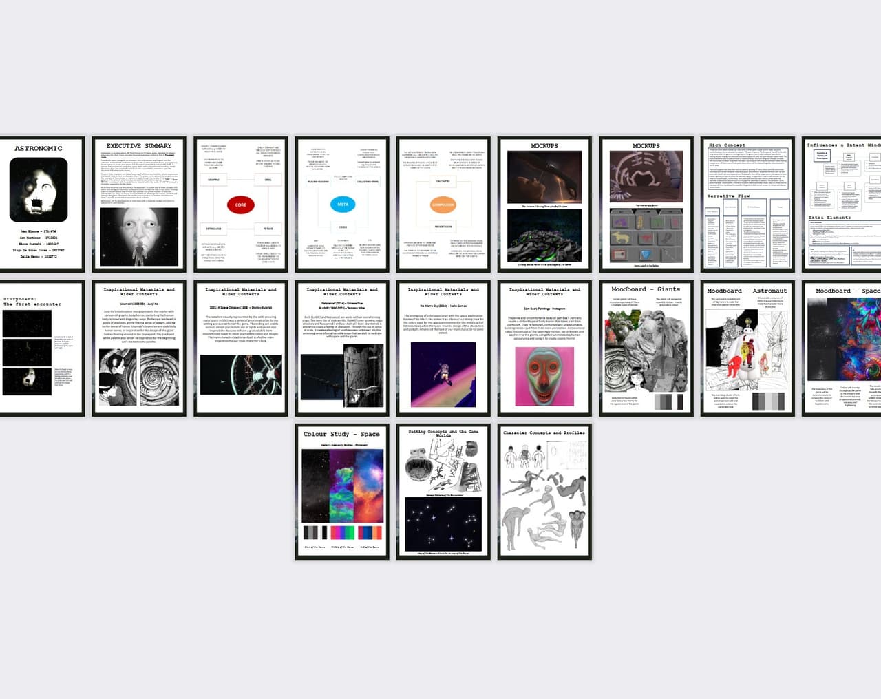 Astronomic game design document