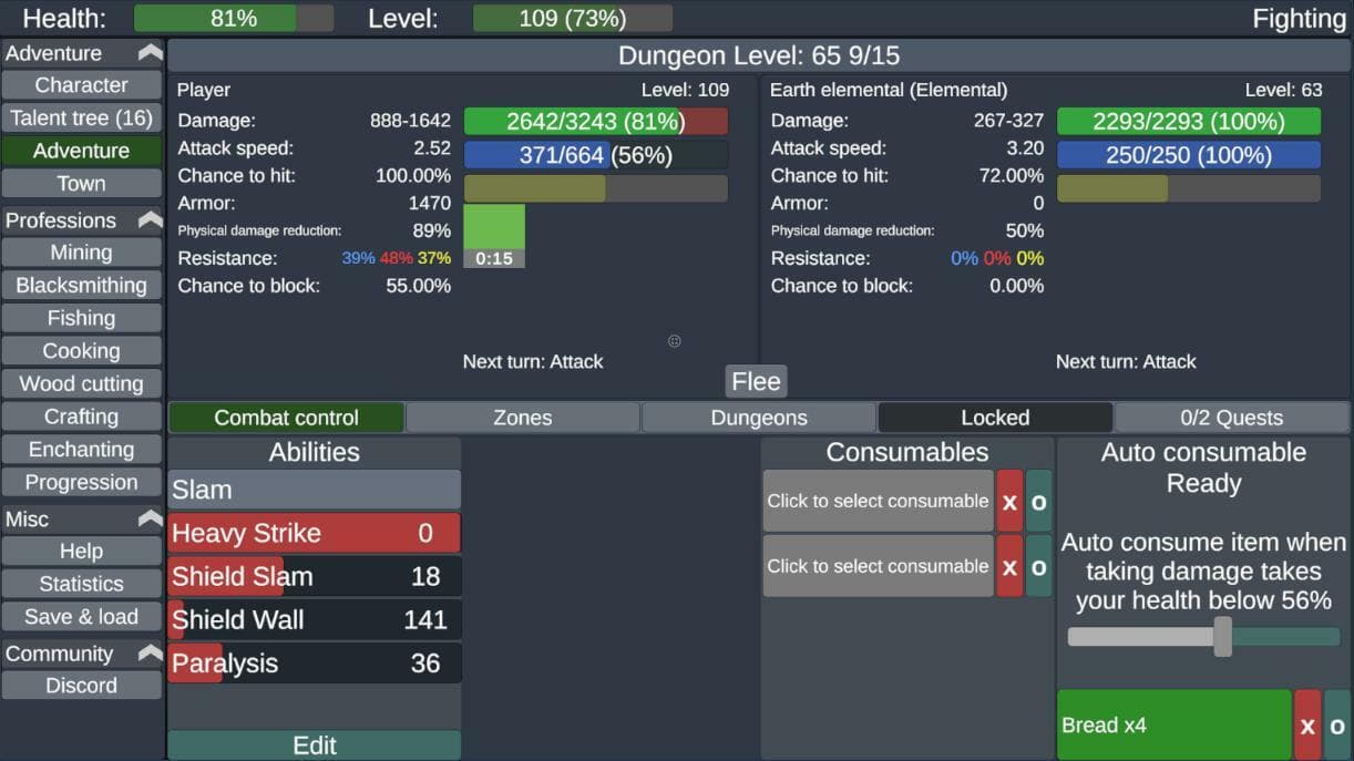 Hammer Crest Idle screenshot 2