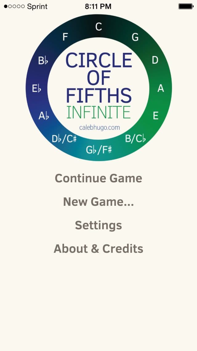 Circle of Fifths - Infinite! screenshot 2