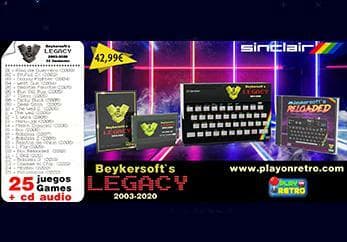 Beyker Legacy (Zx Spectrum Dandanator rom)