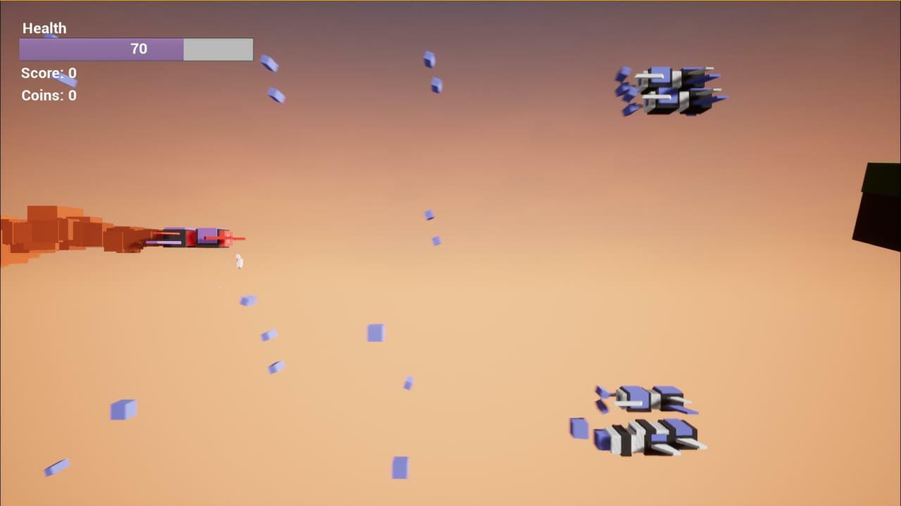 SpaceBulletHellGame screenshot 3