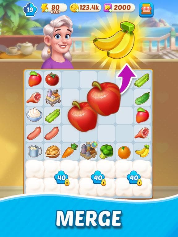 Merge Cooking:Theme Restaurant screenshot 2
