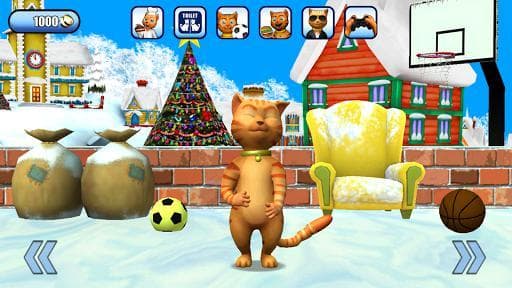 Talking Cat Leo Frozen Ice Fun screenshot 3