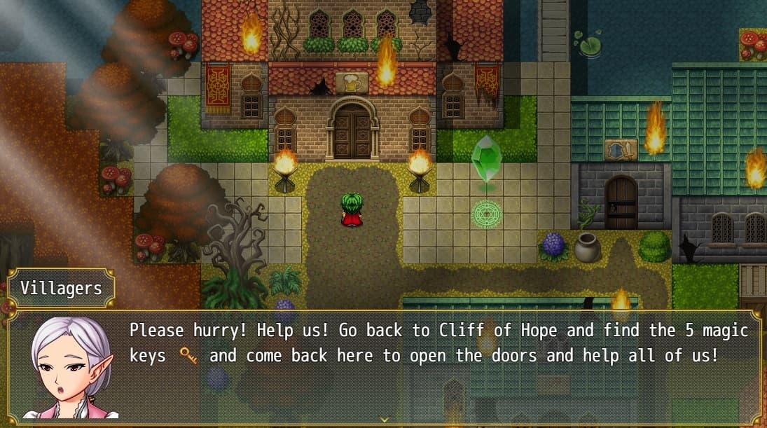 Aberline - Chapter 2: Long Road to The Swordsman Academy screenshot 2