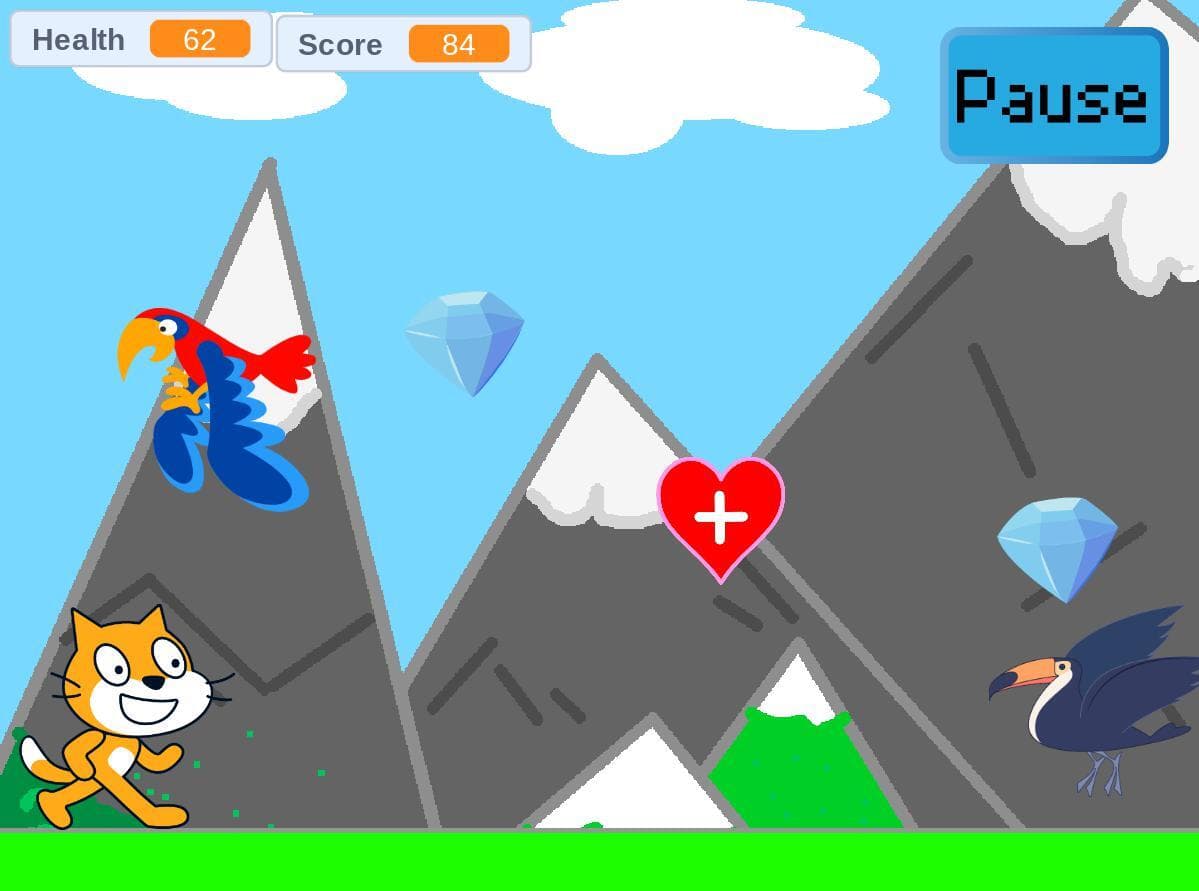Scratch Cat Runner screenshot 3
