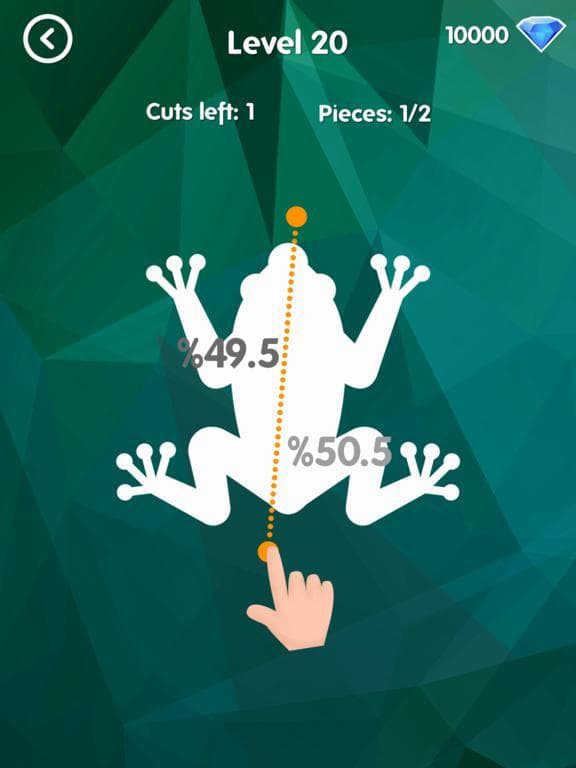 50 50: Addictive Shape Cutting screenshot 4