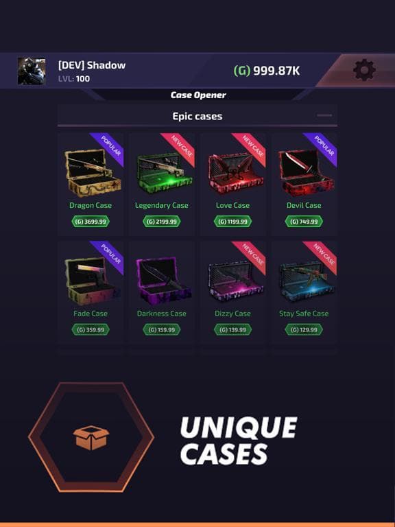 Case Battle - CSGO Clicker screenshot 2