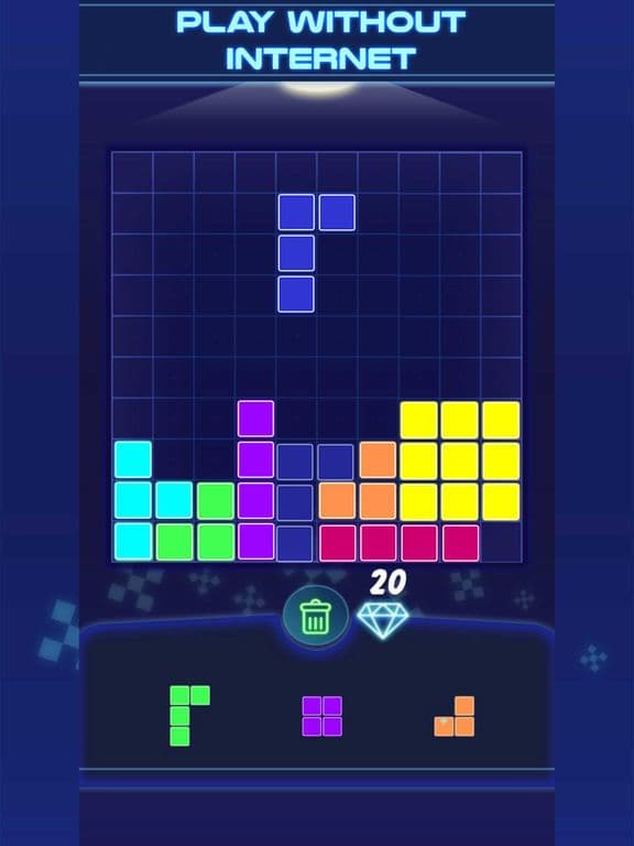 Block Puzzle Classic Glow screenshot 3