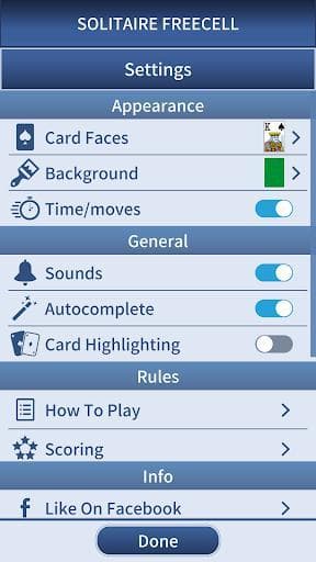FreeCell Solitaire Pro screenshot 4