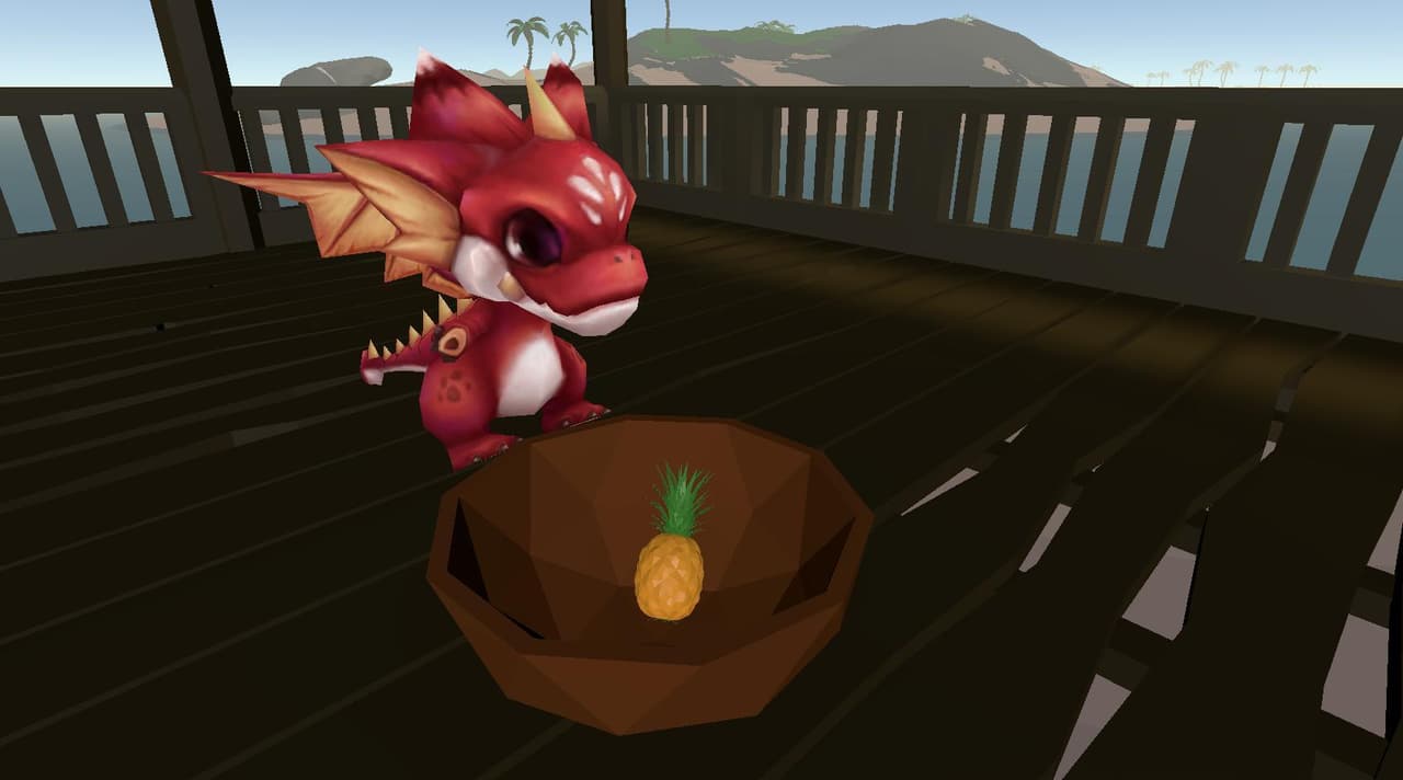 Math in VR with Dragon Pineapple
