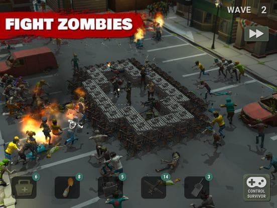 Overrun Zombies Tower Defense screenshot 2
