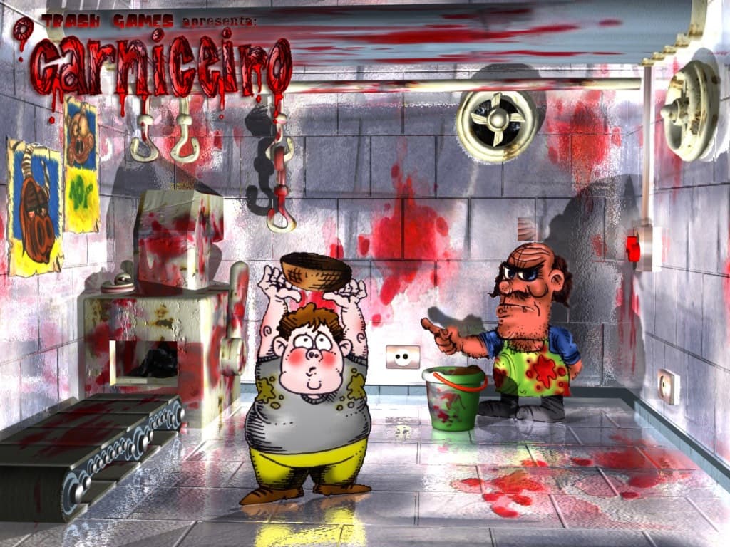O Carniceiro (old game in Portuguese) screenshot 2